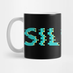 silent text Mug